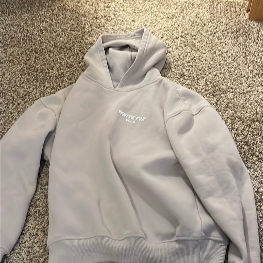 White Fox Boutique Gray Hoodie